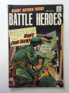 Battle Heroes #1 VG- Condition! Moisture stain