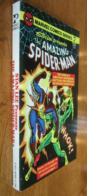 Amazing Spider-Man #1 Paperback 1st Print Unread slight shelf wear 8.0 VF (1977)