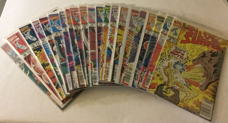Silver Surfer 1-143 Annual 1-7 Parable Flashback 132 Issues Vf Very Fine Marvel