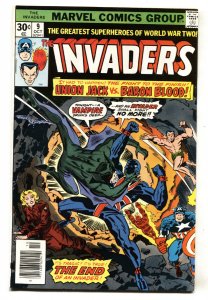 Invaders #9 - 1976 - Marvel - VF- - comic book