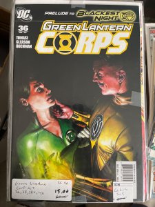 Green Lantern Corps #36 Variant Cover (2009)