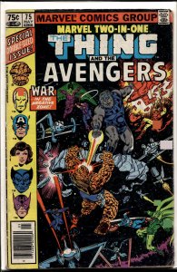 Marvel Two-in-One #75 (1981) The Thing