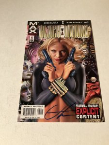 Black Widow 2 Nm Near Mint Signed Greg Horn Marvel Max Comics