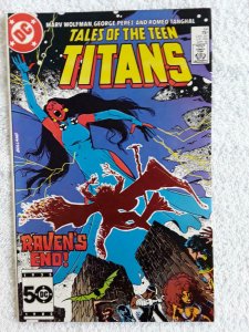 TALES OF THE TEEN TITANS #64, VF/NM, Raven, Perez, DC 1986  more DC in store