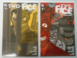 Two-Face Year One, Set:#1+2, Average 8.0/VF (2008)