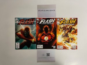3 The Flash DC Comic Books # 1  13 1 Fastest Man Alive    13 NO4