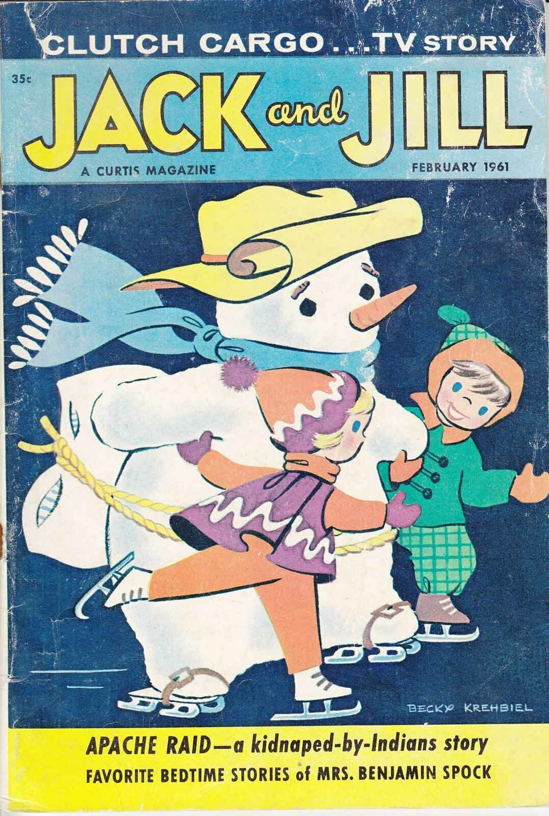 Jack And Jill (vol. 23) #4 VG; Curtis | low grade - February 1961 Snowman - we c | Comic Books - Modern Age / HipComic Jack And Jill (vol. 23) #4 VG; Curtis | low grade - February 1961 Snowman - we c | Comic Books - Modern Age / HipComic