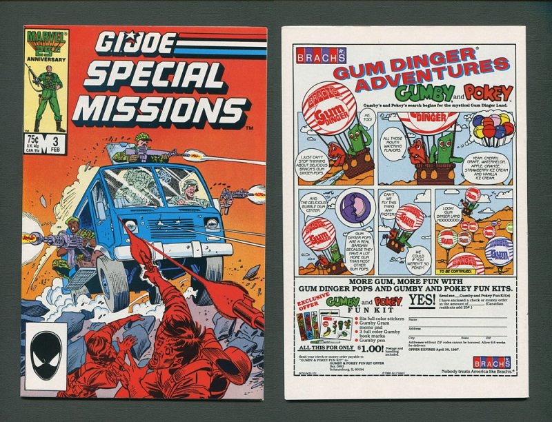 GI Joe Special Missions #1 - #6 (SET) / VFN - NM  1986