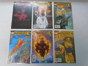 Human Torch set #1-12 8.0 VF (2003 2nd Series)