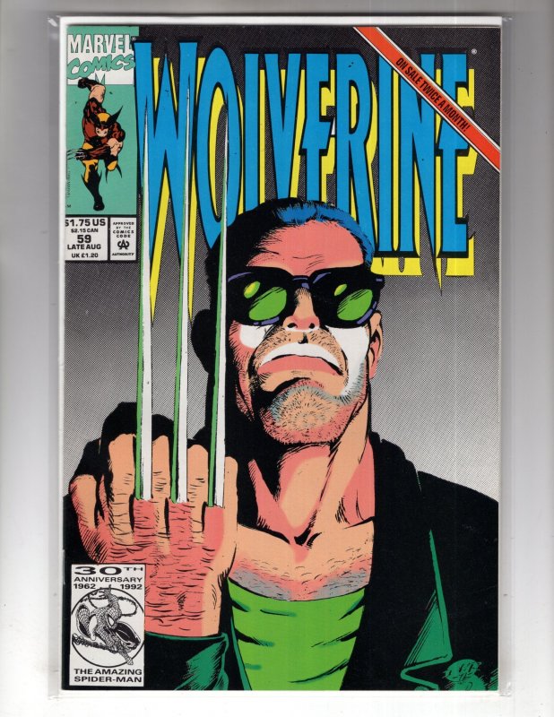 Wolverine #59 (1992) TERMINATOR Homage Cover / HCA#2