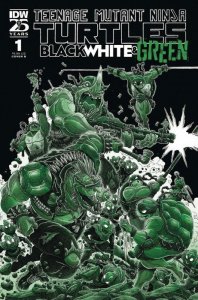 Teenage Mutant Ninja Turtles: Black, White, And Green #1B VF/NM ; IDW | James St