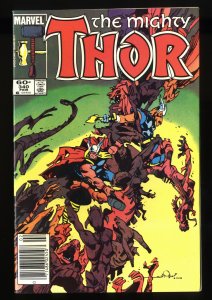 Thor #340 VF+ 8.5 Newsstand Variant Beta Ray Bill!