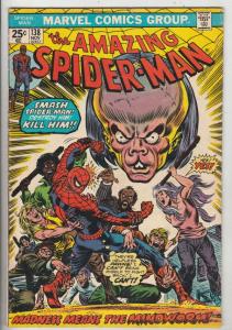 Amazing Spider-Man #138 (Nov-74) VG+ Affordable-Grade Spider-Man