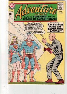 Adventure Comics #325 1964 Luthor vs Superboy&Girl&Legion High-Grade VF BEANTOWN