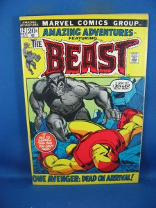 AMAZING ADVENTURES 12 VF- THE BEAST MARVEL 1972