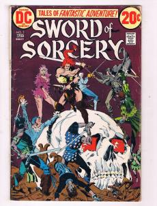 Sword Of Sorcery #2 VG DC Comics Bronze Age Comic Book May 1973 DE47 AD33