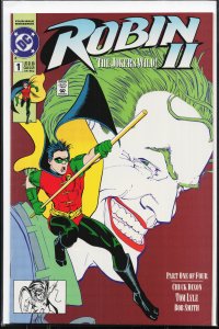 Robin II: The Joker's Wild! #1 Newstand Cover (1991)