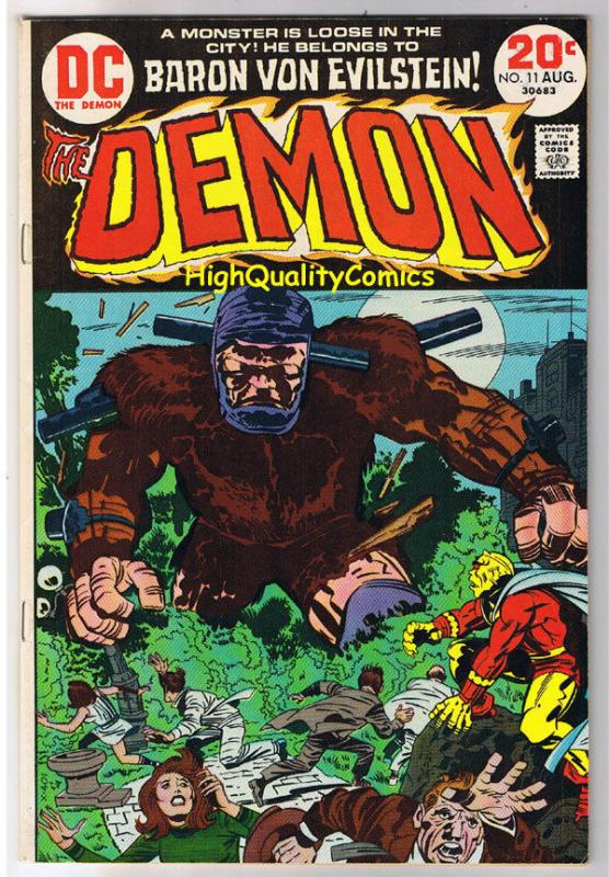 DEMON #11, VF, Jack Kirby, 4th World, Evilstein, 1972, more JK in store