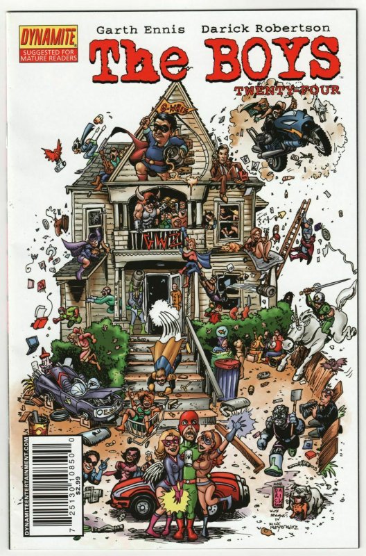 The Boys #24 Animal House Variant | Garth Ennis (Dynamite, 2008)