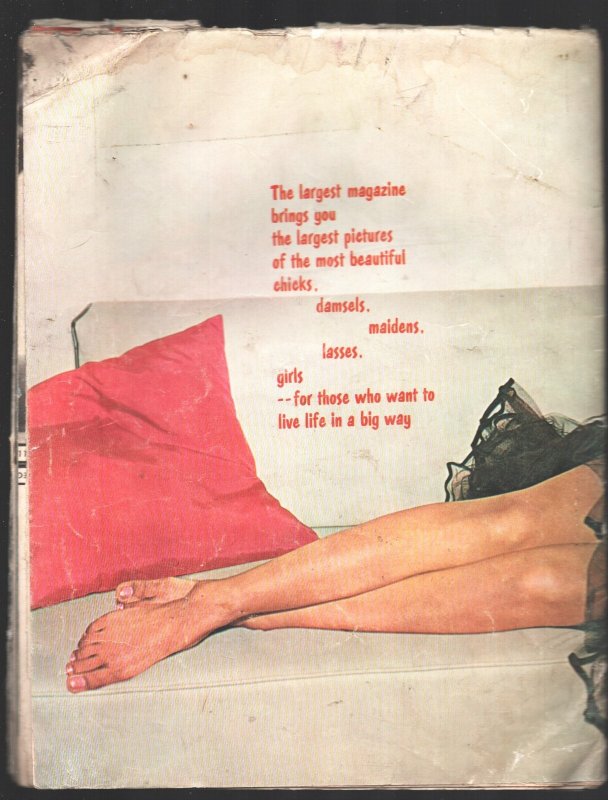 Nightcap Vol.2 #2-1962-Double size fold out magazine-Cheesecake-pin-ups-spicy