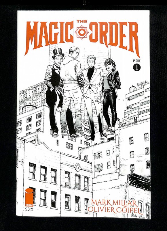 Magic Order #1 2nd Print  Olivier Coipel Variant