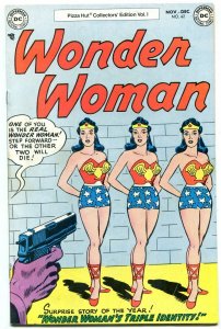 Wonder Woman #62 1977- Pizza Hut reprint-  Triple Identity FN