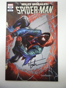 Miles Morales: Spider-Man #23 Variant Signed by Tyler Kirkham W/COA VF- Cond