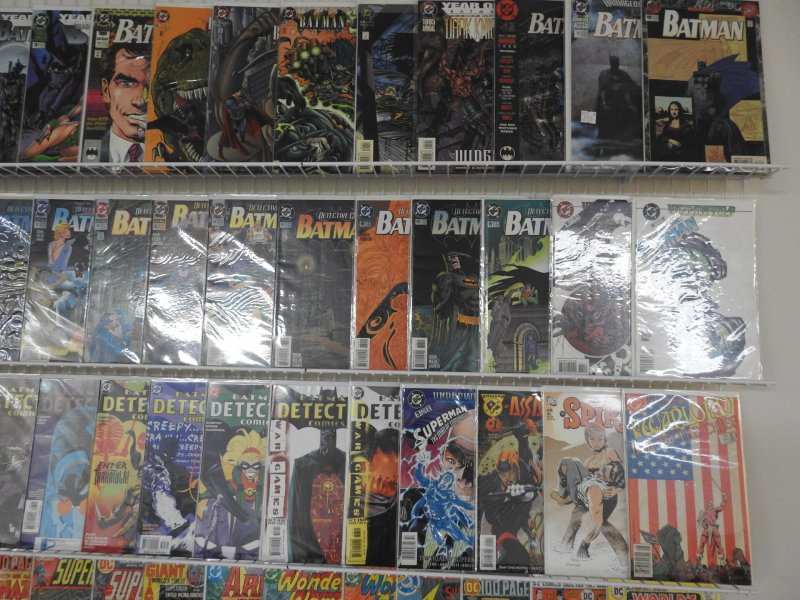 Huge Lot 130+ Comics W/ Batman, Superman, Green Arrow+ Avg Fine/VF Condition!