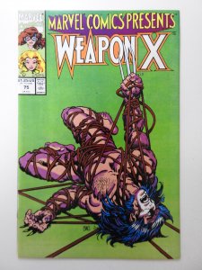 Marvel Comics Presents #75 (1991) Weapon X Storyline! Beautiful VF-NM Cond!