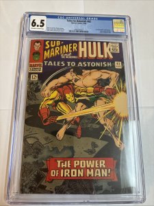 Tales To Astonish (1966) # 82 (CGC. 6.5 OWWP) . It’s “Iron Man Vs. Sub-Mariner”!