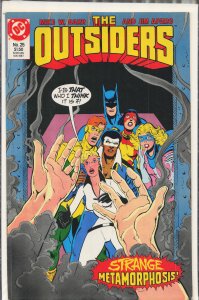 The Outsiders #25 (1987) Outsiders