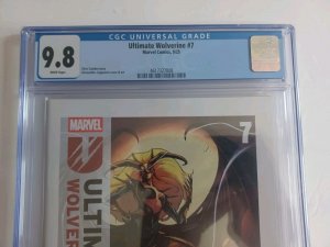 Ultimate Wolverine #7 - Cappuccio - 2025 - CGC 9.8