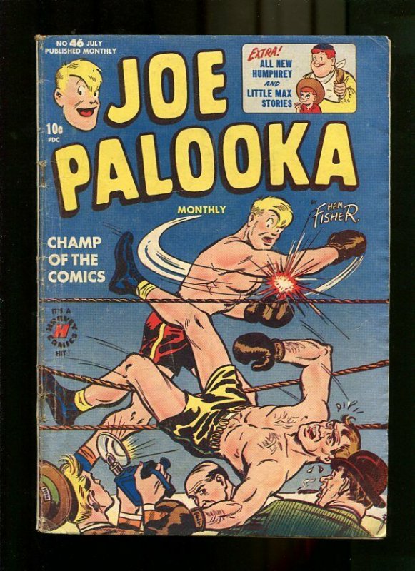 JOE PALOOKA 46-1950-BOXING COVER VG