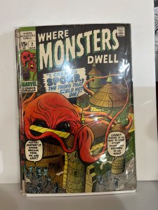 Where Monsters Dwell #2 (1970)