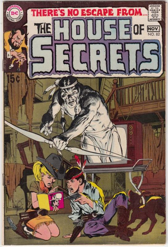 House of Secrets #82 (Nov-69) FN/VF+ High-Grade 