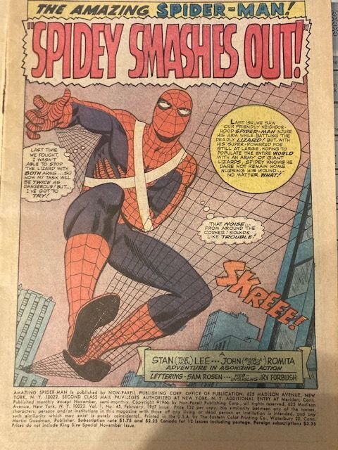 The Amazing Spider-Man #45 (1967)