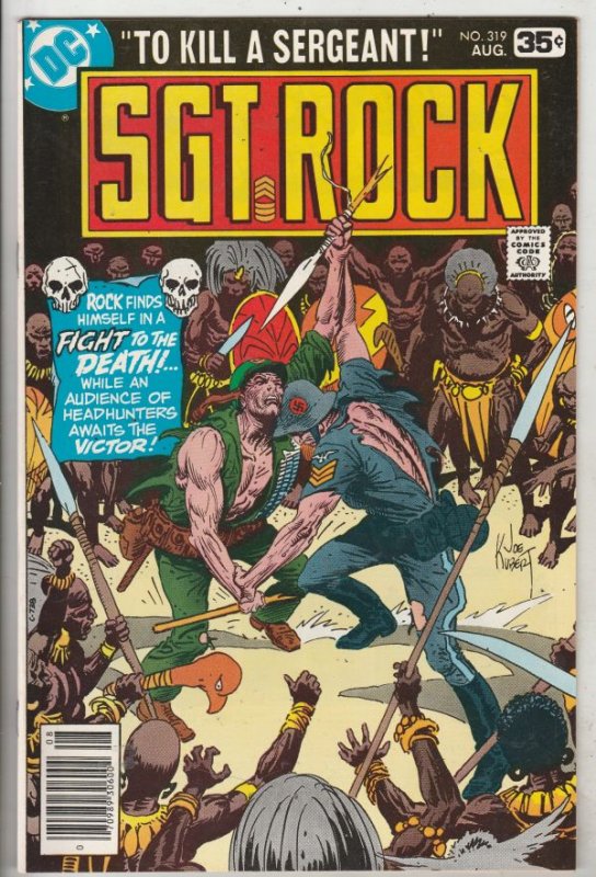 Sgt. Rock #319 (Aug-78) FN/VF+ Mid-High-Grade Sgt. Rock, Easy Co.