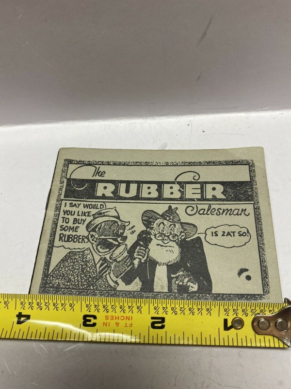 Tijuana Bible Comic 1930s The Rubber Salesman Near Mint Golden Age