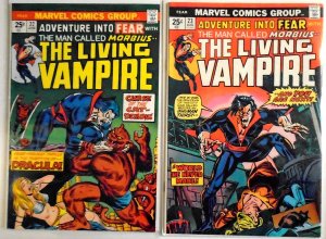 *FEAR (1970, Marvel)  22nm-*, 23nm-* All nm- but missing MVS (read desc.)