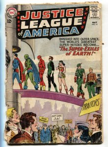 JUSTICE LEAGUE OF AMERICA #19--1963--DC--SUPERMAN--incomplete