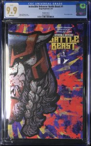 BATTLE BEAST #1 IMAGE COMICS 2025 RYAN OTTLEY DIE-CUT VARIANT CGC 9.9 MINT