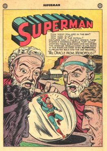 SUPERMAN  Volume1 #53 (July 1948) 2.0 GD 10th Anniversary!  Origin of Superman!