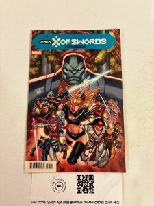 X of Swords handbook #1 NM Marvel Comic Books Magik Cypher Capt. Britain 31 HH78