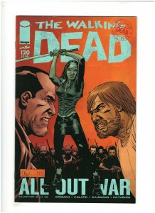 The Walking Dead #120 NM- 9.2 Image Comics 2014 All Out War pt.6 Negan 