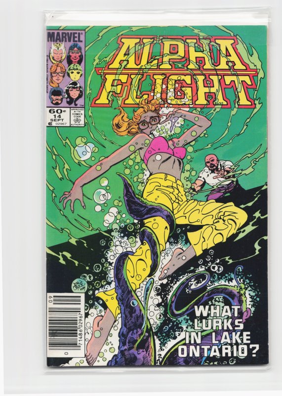 Alpha Flight #14 (1984) Alpha Flight