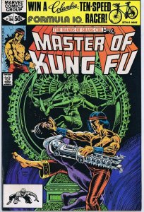 Master of Kung Fu #106 ORIGINAL Vintage 1981 Marvel Comics  