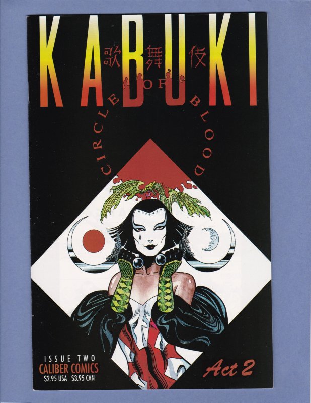 Kabuki Circle of Blood Lot #1 #2 #3 #4 #5 Caliber Comics Lot