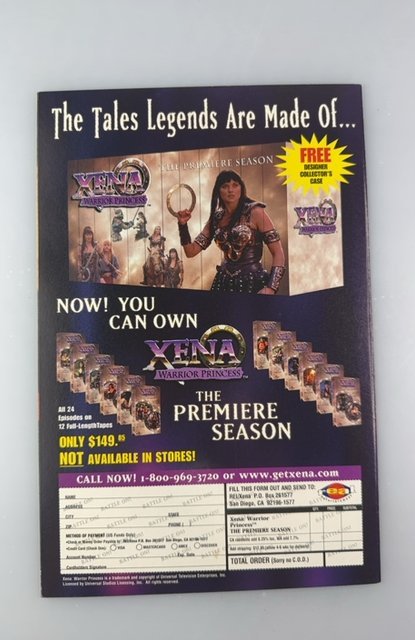 Xena: Warrior Princess: Bloodlines #1 Photo Cover (1998)