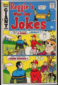 Reggie's Wise Guy Jokes #24 (1973) Reggie Mantle