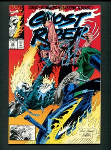 Ghost Rider #29 (9.4 NM) Wolverine Apperance / September 1992
